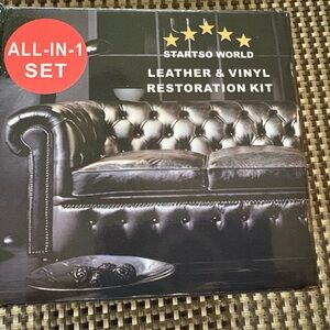 Leather & Vinyl Restoration Kit Navy Blue